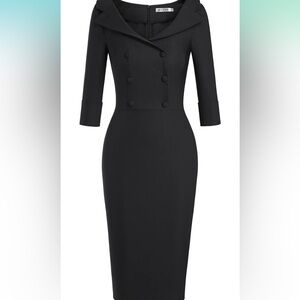 NWT Classic Vintage Sweetheart Neckline Cocktail Prom Tea Dress